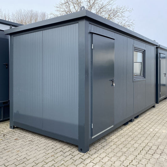 Contenedor Oficina 5×2,4 m – Módulo Prefabricado con Aislamiento