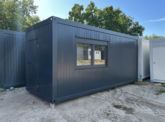 Contenedor Vivienda 6,00 × 2,44 m – Con Cocina, Baño y Ducha
