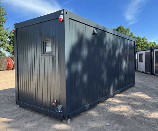 Contenedor Vivienda 6,00 × 2,44 m – Con Cocina, Baño y Ducha