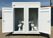 Contenedor Sanitario 1,30 × 2,05 m – Doble WC