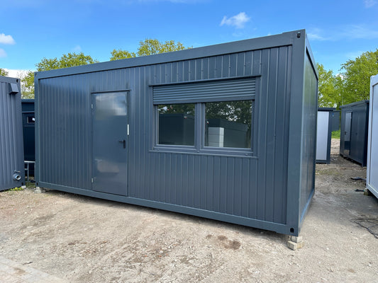 Contenedor Vivienda 6,00 × 3,00 m – Con Cocina, Baño y Ducha