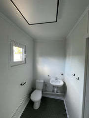 Contenedor Vivienda 6,00 × 3,00 m – Con Cocina, Baño y Ducha