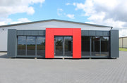 Contenedor Oficina 12,00 × 6,00 m – Modelo Lisboa