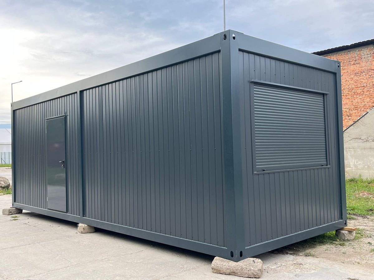 Contenedor Vivienda Premium 8,00 × 2,90 m – Con Cocina, Baño y Ducha