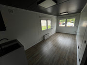 Contenedor Vivienda Premium 8,00 × 2,90 m – Con Cocina, Baño y Ducha