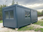 Contenedor Vivienda Premium 8,00 × 2,90 m – Con Cocina, Baño y Ducha