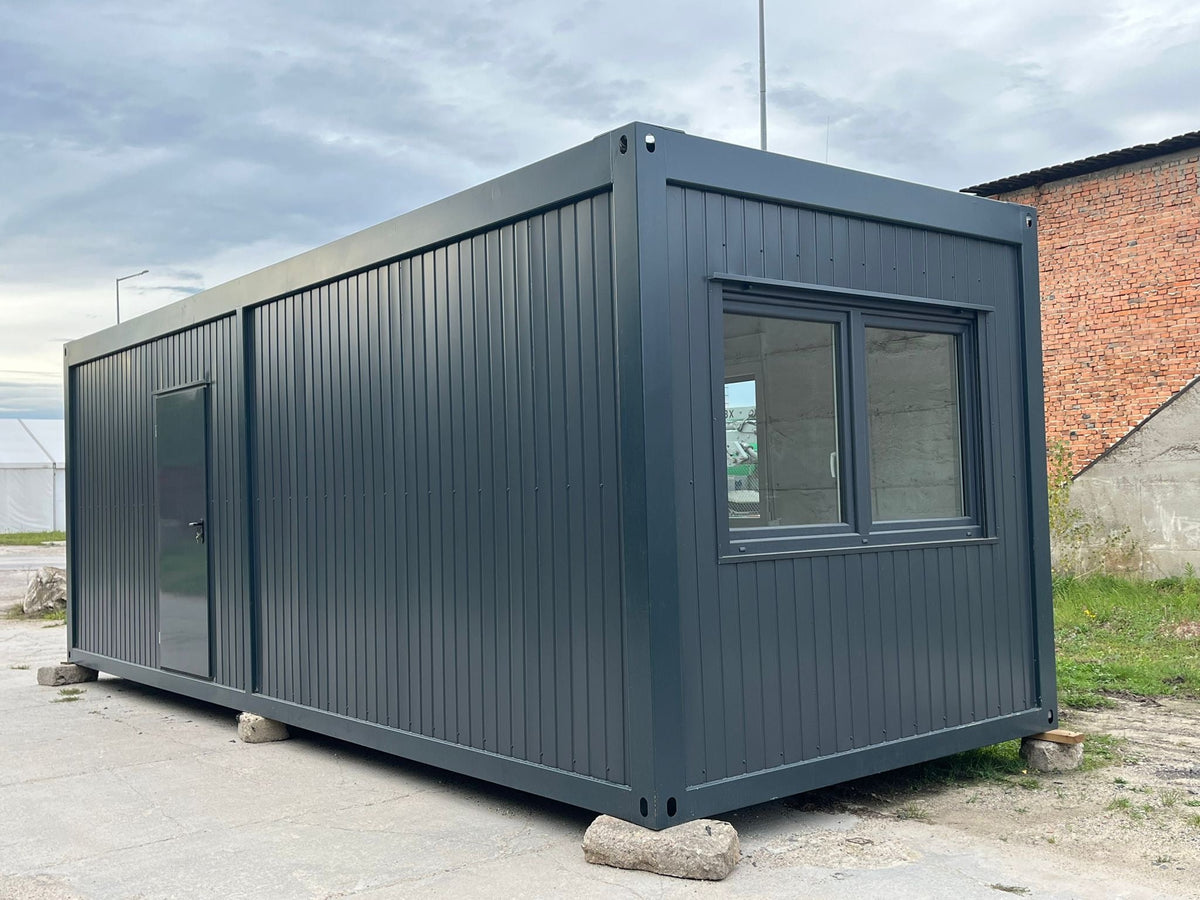 Contenedor Vivienda Premium 8,00 × 2,90 m – Con Cocina, Baño y Ducha