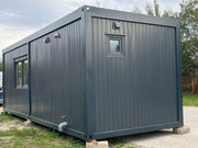 Contenedor Vivienda Premium 8,00 × 2,90 m – Con Cocina, Baño y Ducha
