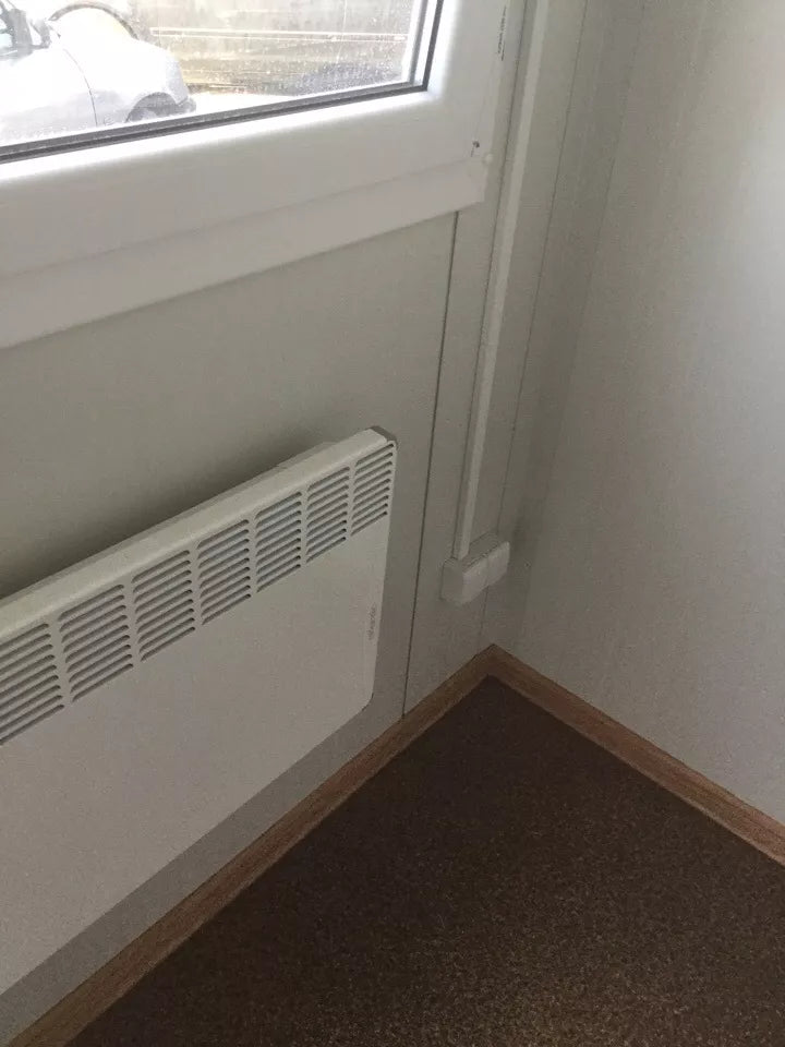 Nuevo Contenedor Oficina 4×2,4 m – Caseta de Seguridad / Control de Acceso 9,6 m²