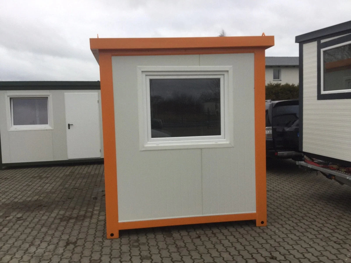 Nuevo Contenedor Oficina 4×2,4 m – Caseta de Seguridad / Control de Acceso 9,6 m²